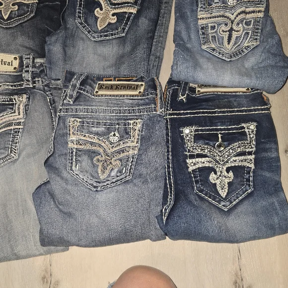 Rock Revival Jeans Price Is For Everything shown - Picture 16 of 16